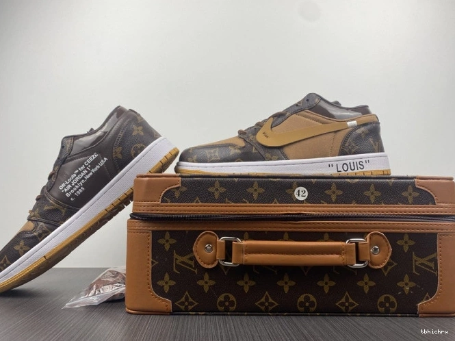 Cheap TBkick Air Jordan Off-Louis OW LOW AJ1 1 x 0715